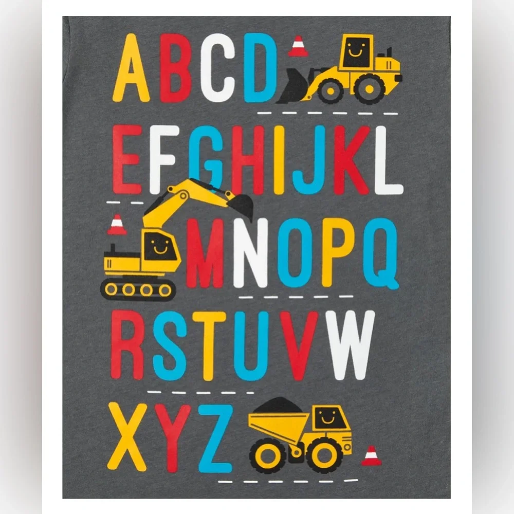 •NIP•{2} The Children’s Place Alphabet & Mama’s Boy Graphic Tee Bundle- 5T